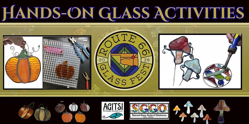 ROUTE66 ART DROP GLASS FOX23 NEWS
